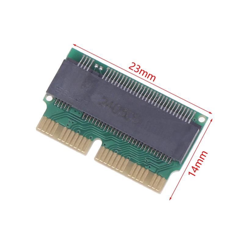 1 шт. для M.2 NVMe PCI-E M2 SSD-конвертер адаптер Macbook SSD телефона Air Pro 2013-2017 A1466 A1502