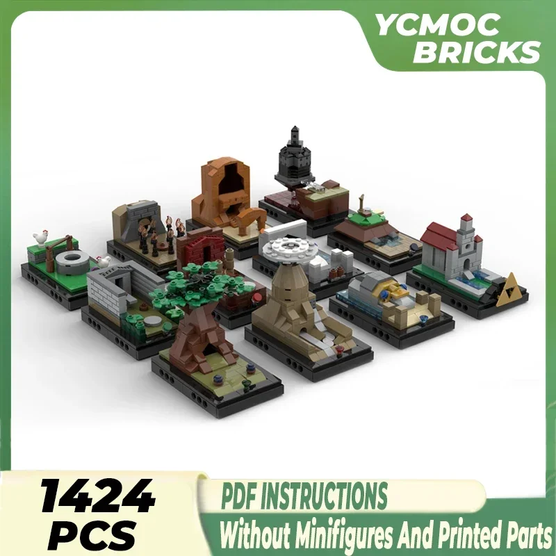 Популярная игровая модель Moc строительные кирпичи странная темная технология