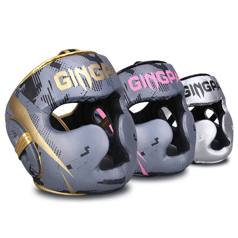 

Kick Boxing Helmet for Men Women Karate Muay Thai Guantes Headgear MMA Head Guard Sanda Training Adults Kids De Boxeo Free Fight