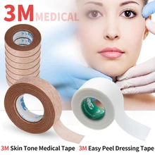 3M PSA Medical Tape Easy To Tear Tape Tape for Plastic Surgery False Eyelashes Medical Anti-allergy Breathable Transparent Tape