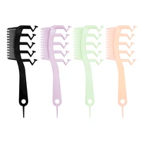 plastic z seam modelling fluffy comb household wide tooth comb bangs styling head massage hair styling comb barber accessories