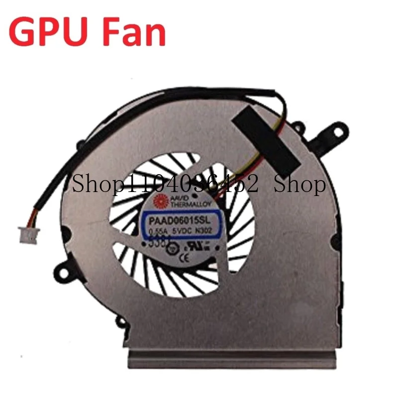 Новый охлаждающий вентилятор для графического процессора MSI GE72 2QC 2QD 2QE 2QF 2QL 6QC 6QD 6QE