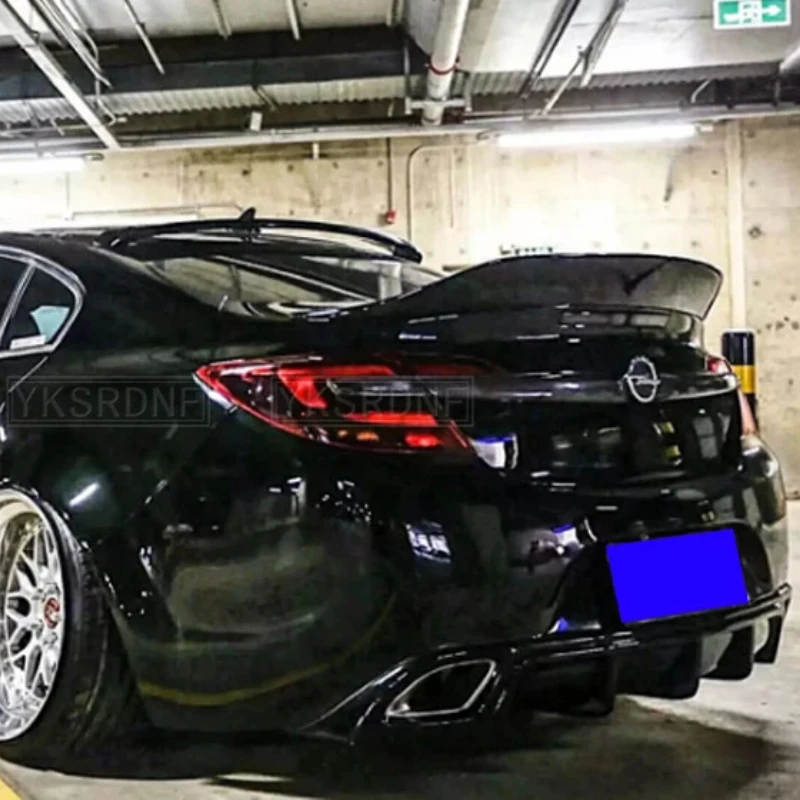 

Спойлер для Opel Insignia 2009-2016 года, спортивные аксессуары из натурального углеродного волокна для заднего крыла Vauxhall, комплект кузова