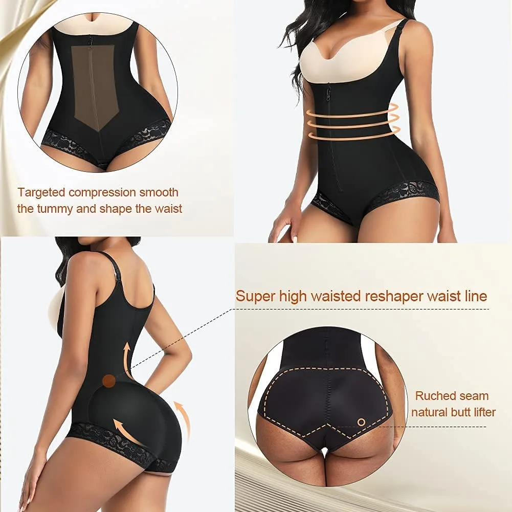 Shapewear for Women Body Shaper Tummy Control Fajas Colombianas Bodysuit Waist Trainer