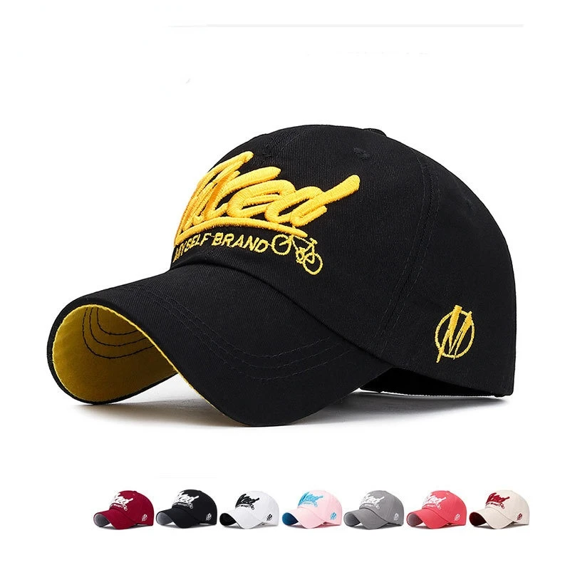 

2022 New Fashion 3D Embroidered Baseball Caps for Men Women Spring Summer Letter Sun Visor Hip Hop Snapback Party Trendy Dad Hat
