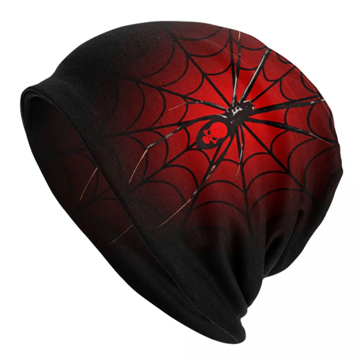 

Bonnet Hats Spider Animals Men Women's Thin Hat Black Spider Autumn Spring Warm Cap Design Skullies Beanies Caps