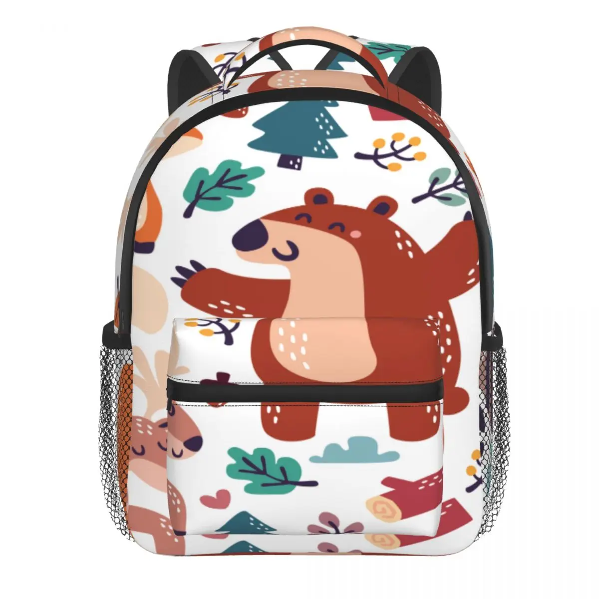 Autumn Forest Animals Collection Baby Backpack Kindergarten Schoolbag Kids Children School Bag