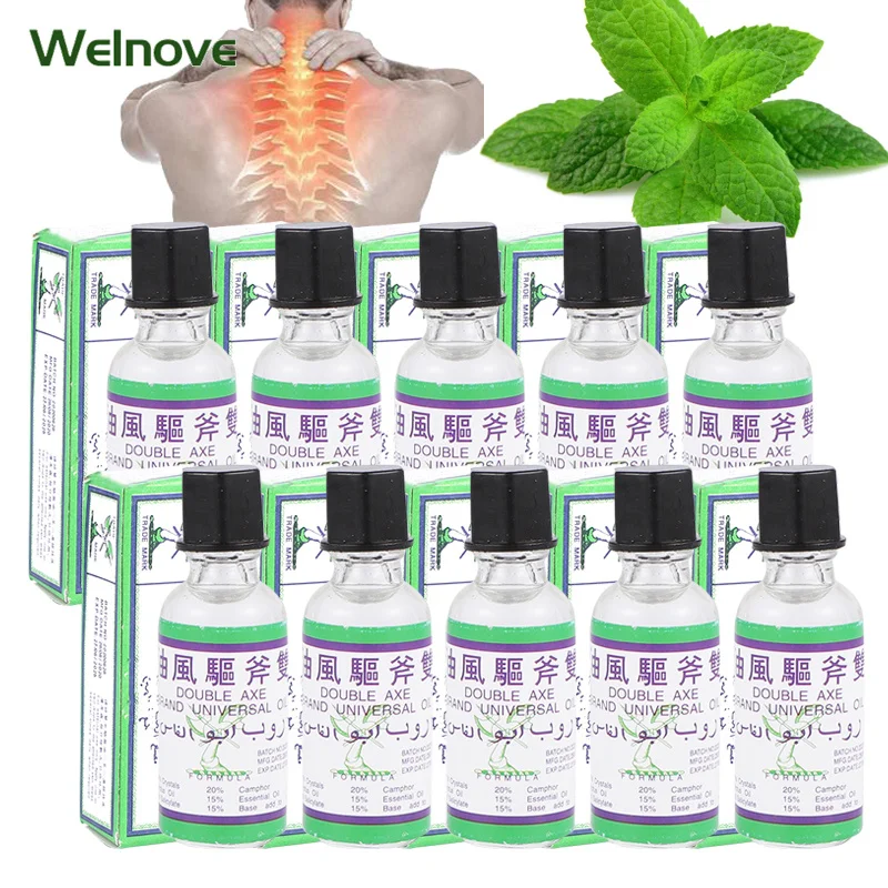 10 шт. бальзам с двойным топором освежающее масло | Красота и здоровье