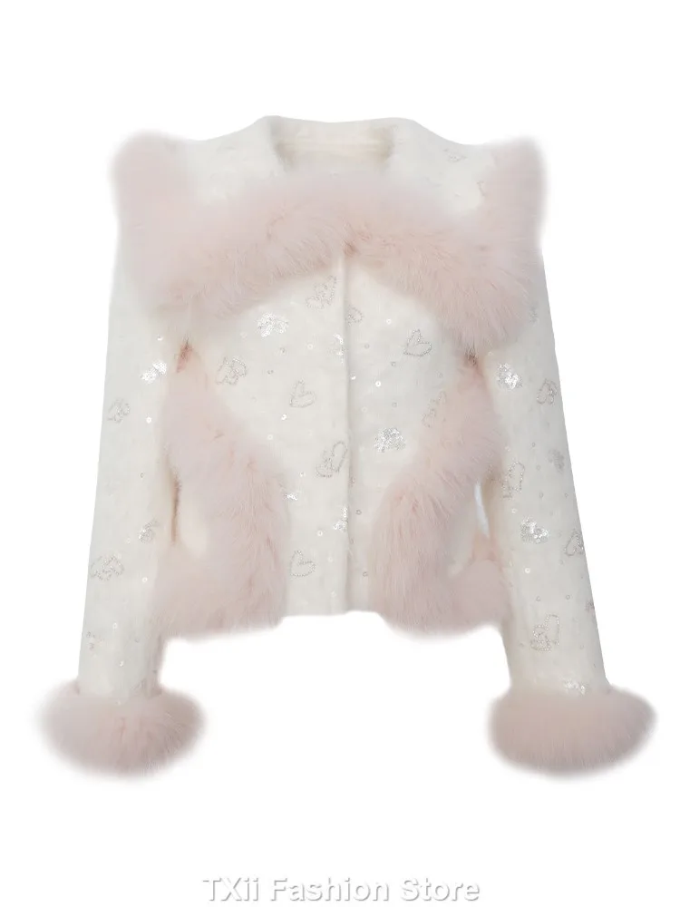 Модная новинка 2023 от TXii [Встреча с манхэттеном] Маленькая женская куртка из