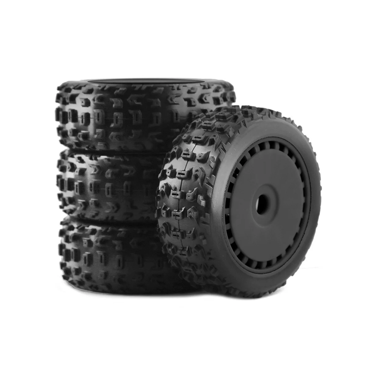 

For 1/8 ARRMA Electric Oil 17mm Combiner Off-Road Tire,Black