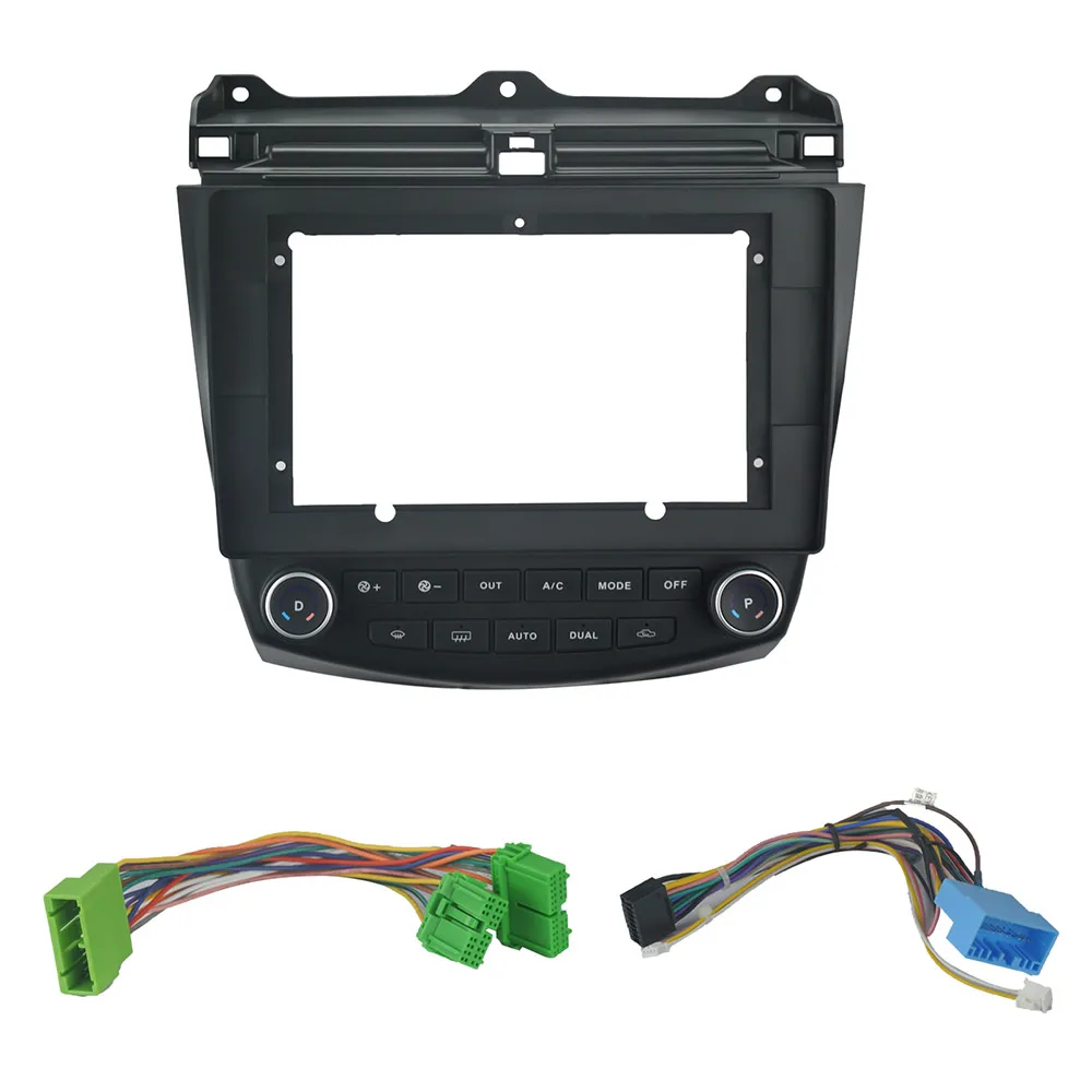 

10.1 Inch Car Radio Fascia Panel Dash Car DVD Frame with Wire Harness for HONDA Accord 7Th 2003-2007