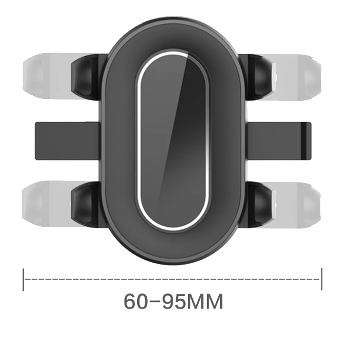 Универсальный автомобильный держатель для телефона на зеркало заднего вида с