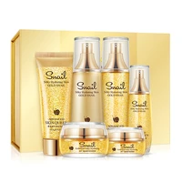 venzen 24k gold snail skin care kit facial cleaning skincare anti wrinkle moisturizing anii aging face care set korean cosmetics