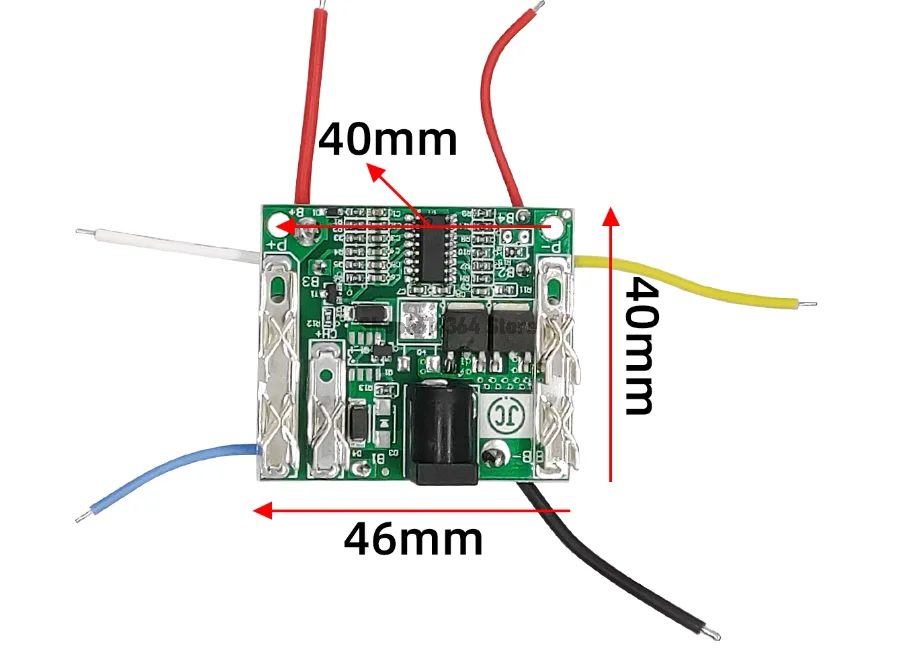 

Плата защиты цепи, совместимая с литиевой батареей Makita для повышенной безопасности и производительности