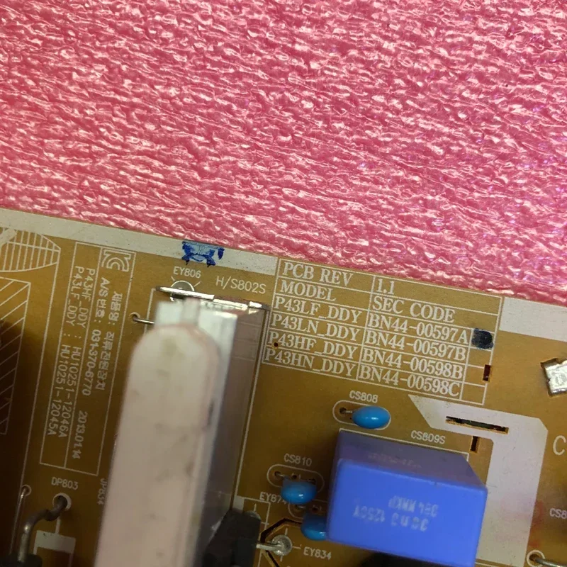 Блок питания телевизора для Samsung PS43F4000AR PS43F4000AJ BN44-00597A