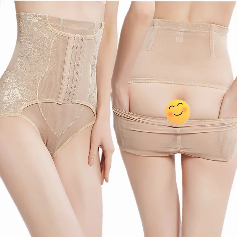 

Женское нижнее белье с высокой талией, бюстгальтер из тонкой сетчатой Марли, коррекция талии и талии, таза, белье для коррекции ягодиц