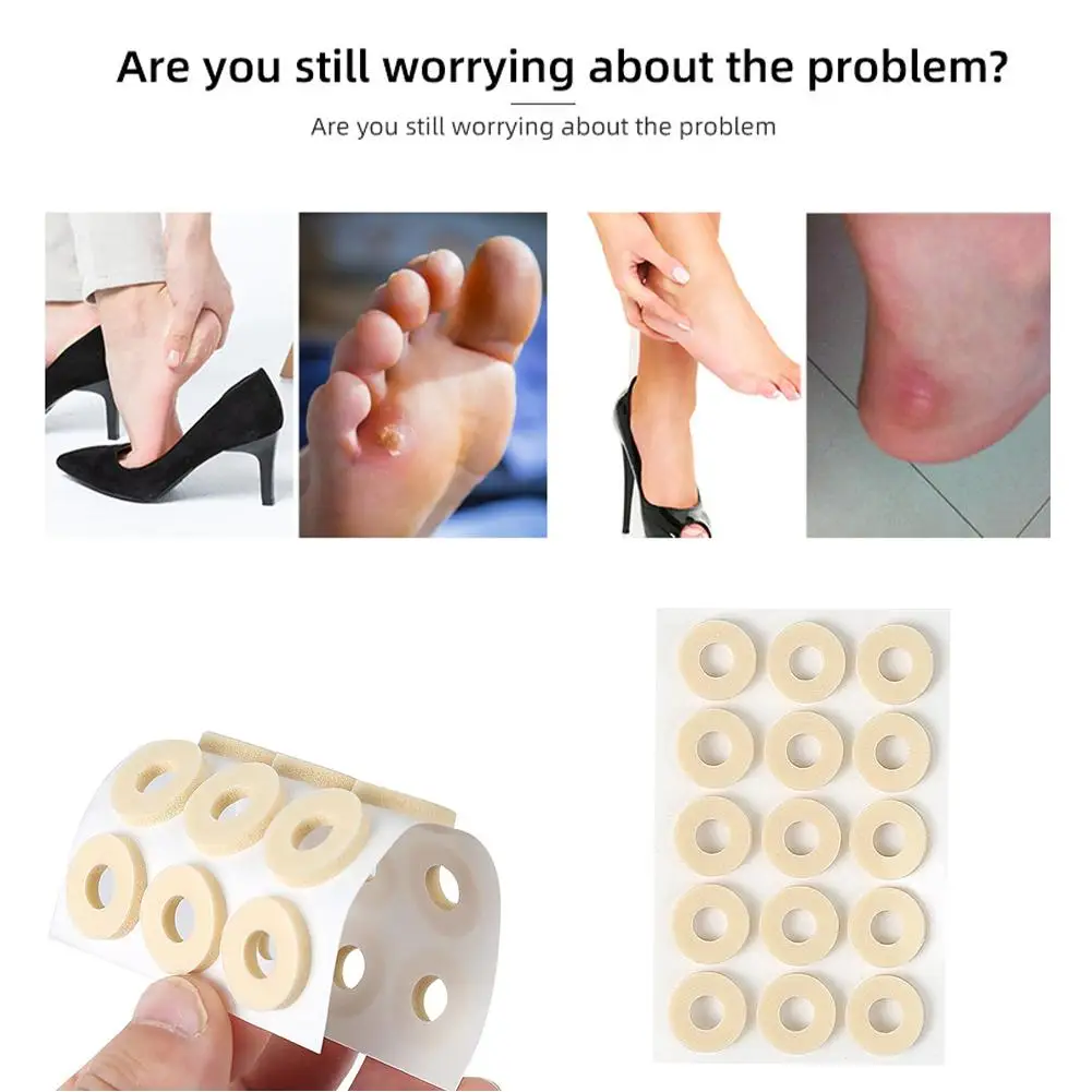 Антифрикционный латексный пластырь от бородавок стоп