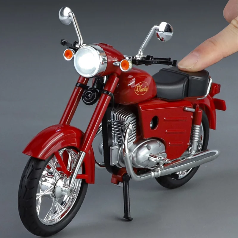 1:10 Czechoslovakia Jawa250 из сплава литая под давлением модель мотоцикла коллекция