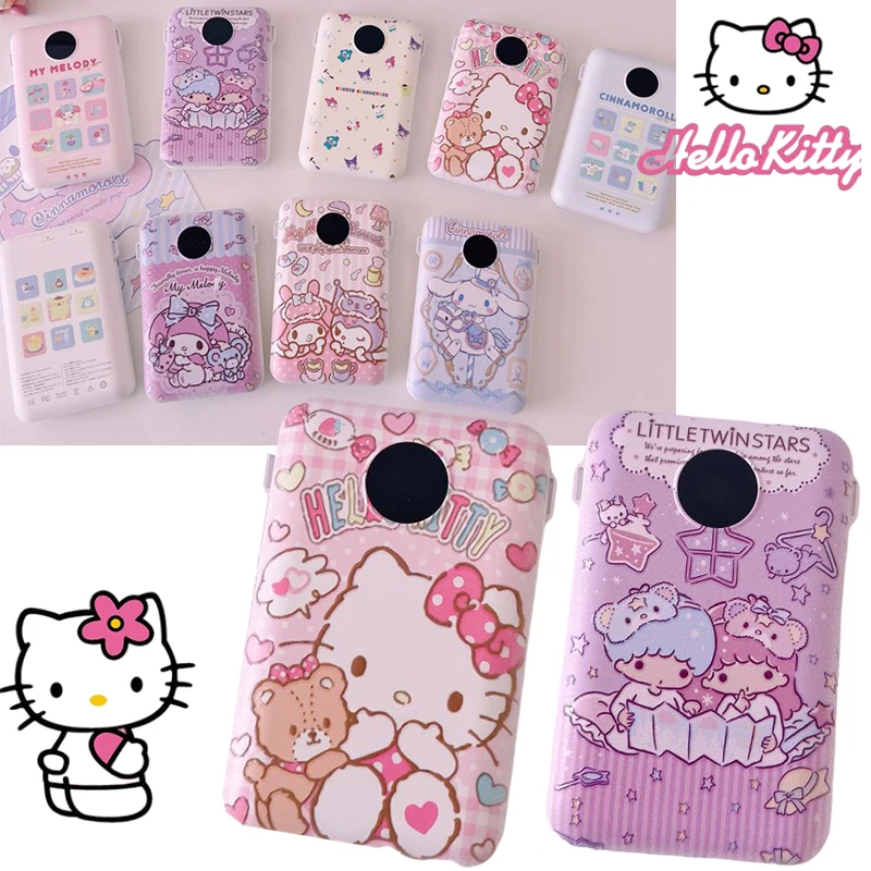 

Sanrio My Melody Kuromi Cinnamoroll Power Bank Anime Kawaii Mobile Power Fast Charging Apple Android Student Mobile Phone Gift