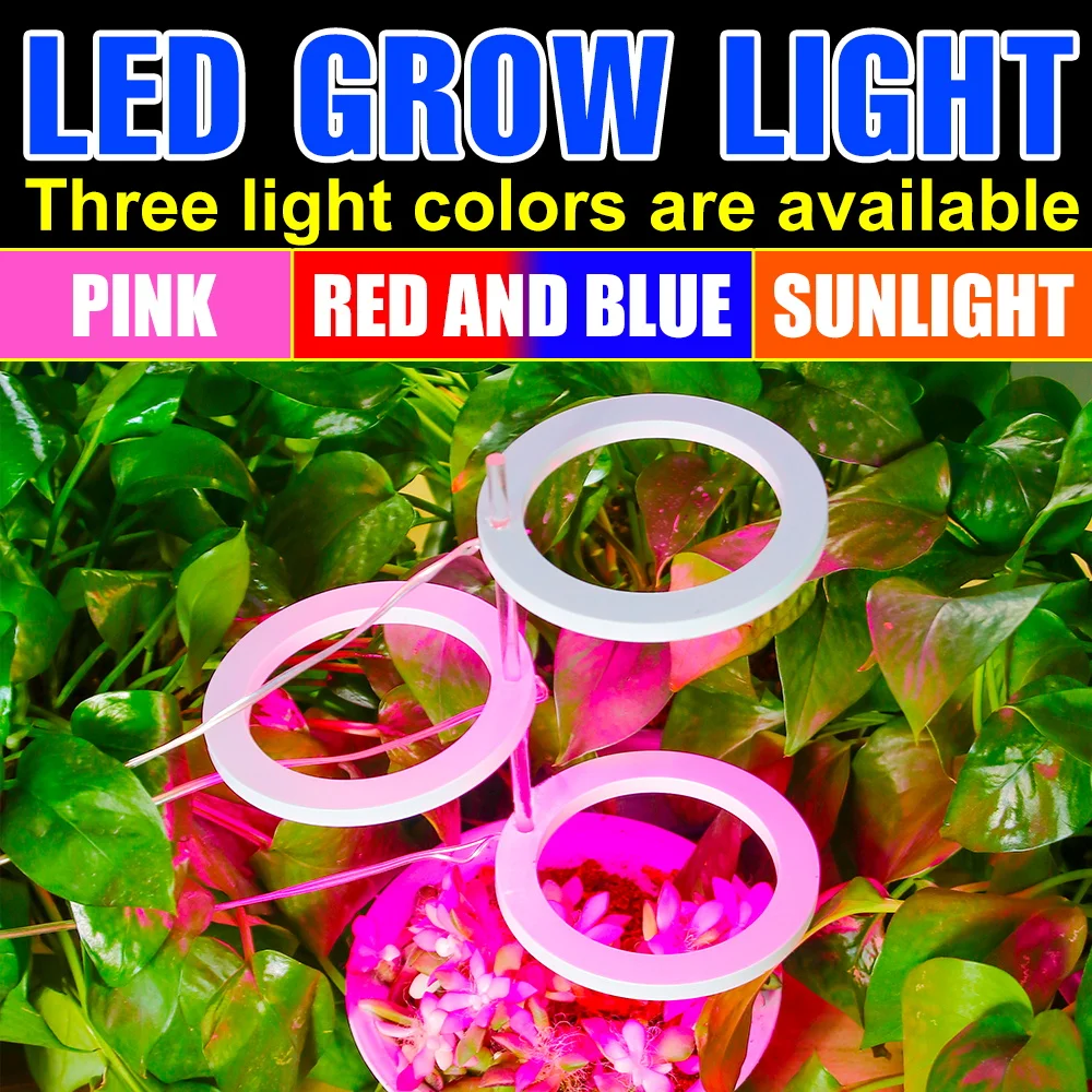 Led Lights USB Phytolamp For Plants Seeds Fitolamp Led Grow Lamp Full Spectrum Phyto Light For Indoor Hydroponics Growing System