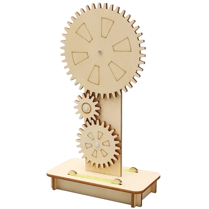 Деревянная шестерня развивающая игрушка для детей