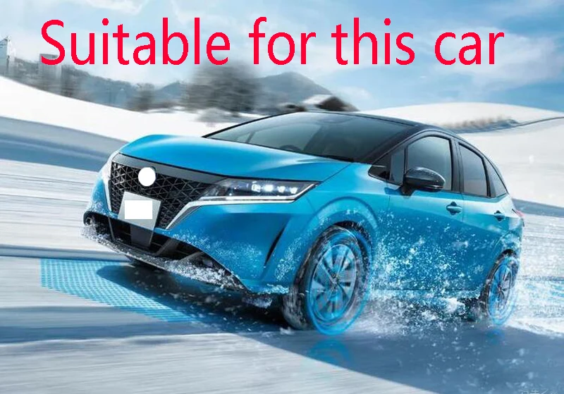 Для Nissan Note 2020 2021 автомобильные аксессуары ABS хромированный задний отражатель