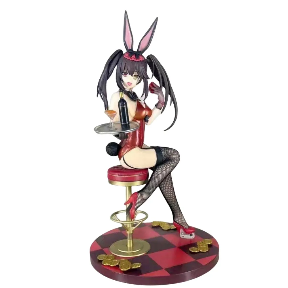 

Date A Live Anime Figure Tokisaki Kurumi Action Figure Toy Nightmare PVC Collections Model Doll
