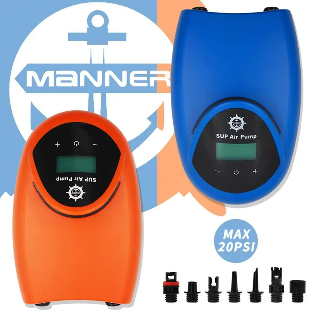 

12v Air Pump Rechargeable Lithium Battery Electric Air Pump For Inflatable Tent Assault Boat Sup Paddle Board