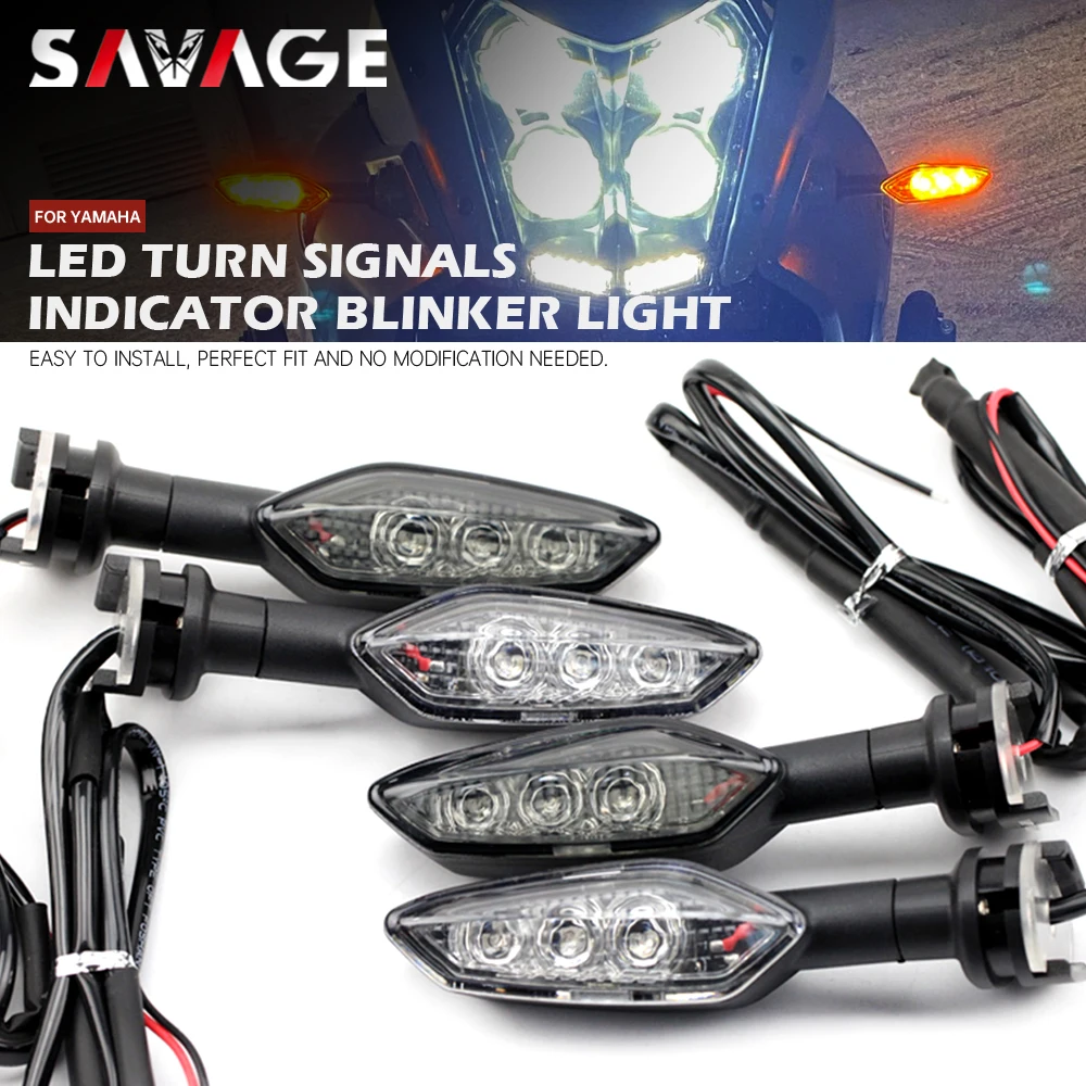 

Светодиодный индикатор указателя поворота для YAMAHA FZ-10 FZ-09 FZ-07 FZ-03 FZ-25 XSR900 XSR700, лампа для мотоцикла XSR 700 900
