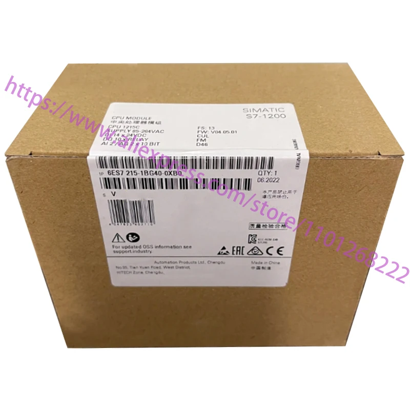 

6ES7215-1BG40-0XB0 новый оригинальный, агентские инспекции