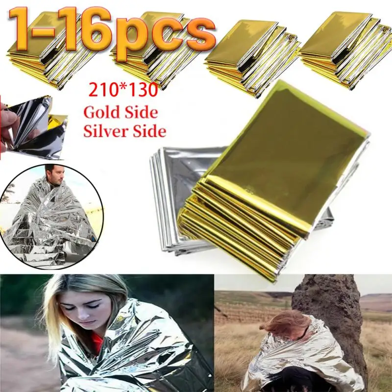 

Outdoor PET Insulation Emergency Blanket, Survival First-aid Kit, Military Rescue Blanket, Wind Insulation, Life Jacket, Pet Hot