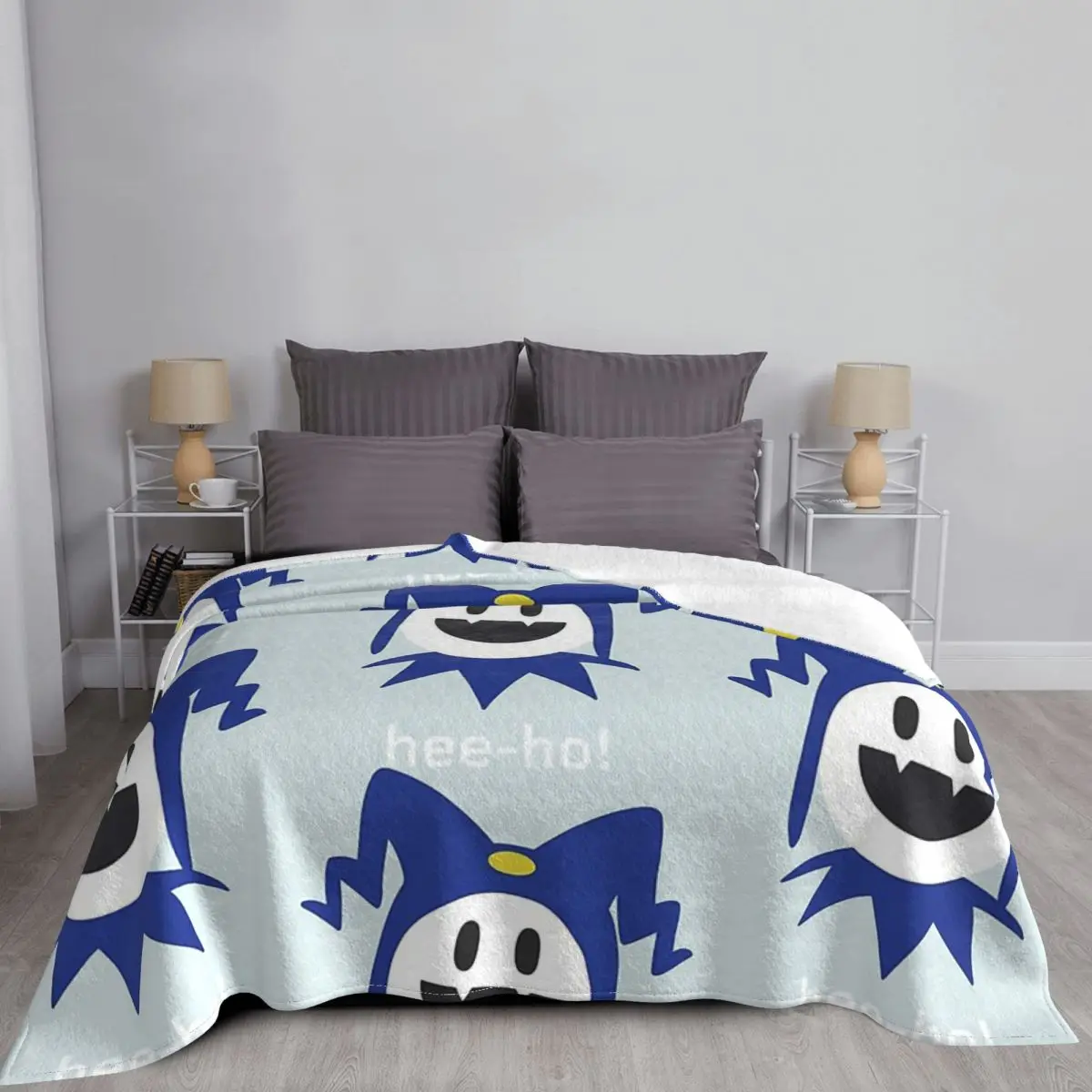 Портативный теплый плед-одеяло Persona 5 Morgana Game Jack Frost Shin Megami Tensei постельное белье для