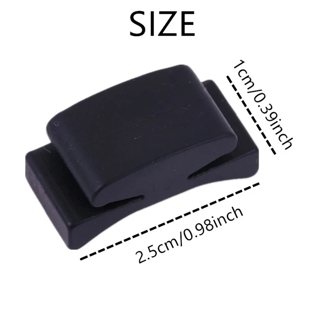 

Accessories Pick Holder 0.98*0.39*0.39inch Approx.10g Black For Bass For Guitar For Ukelele Musical Instruments