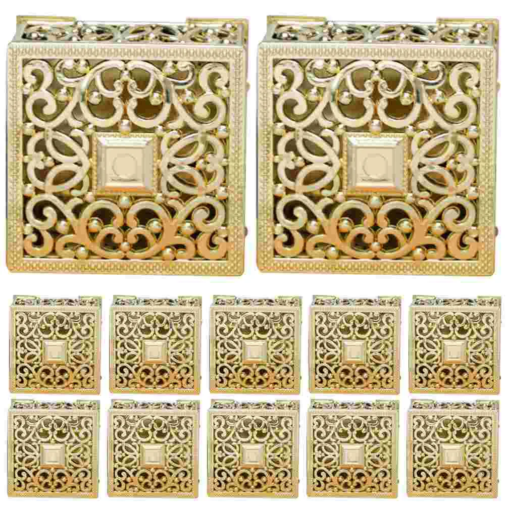 

12 Pcs Treasure Candy Box Party Treats Containers Small European Style Unique Cases Plastic Bridesmaid
