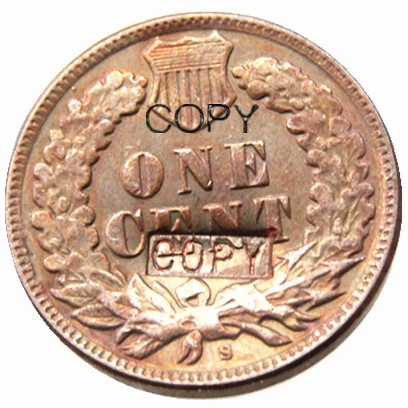 США 1908S 1909S индийская медная копия монеты