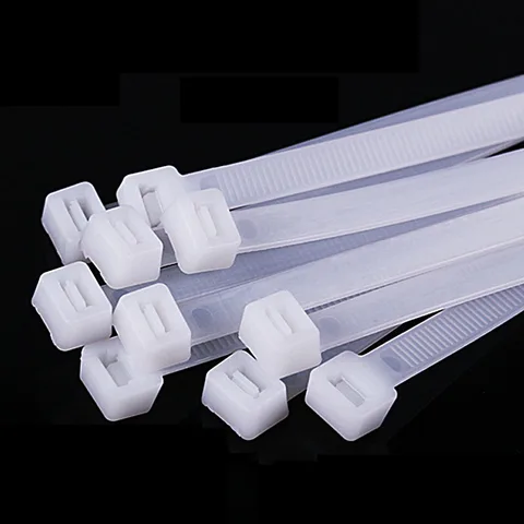 Пластиковые нейлоновые кабельные стяжки с самоблокировкой 5x15 0/5x20 0/8x300 мм, фиксированные кабельные стяжки, молния, Кабельное управление, пластиковые кабельные стяжки 50/100 шт.