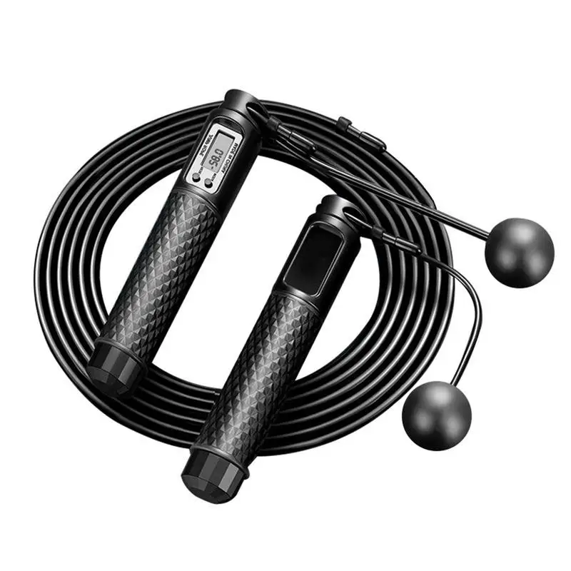 

Digital Counting Wireles Jump Rope Cordless Jump Ropes Skipping Rope Speed For Boxing Training Weight Loss Home Exercise Workout