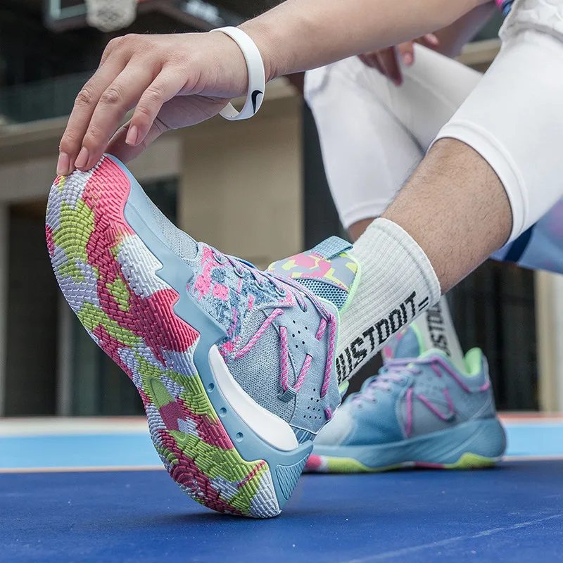 New Arrival Brand Men's Basketball Shoes Breathable Confortable Sports Shoes Unisex Training Athletic Sneakers For Men Women