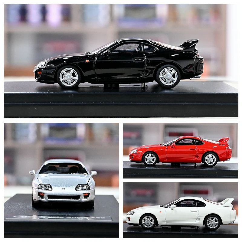 Металлическая модель автомобиля Toyota Supra A80 Cute Panda 1:64