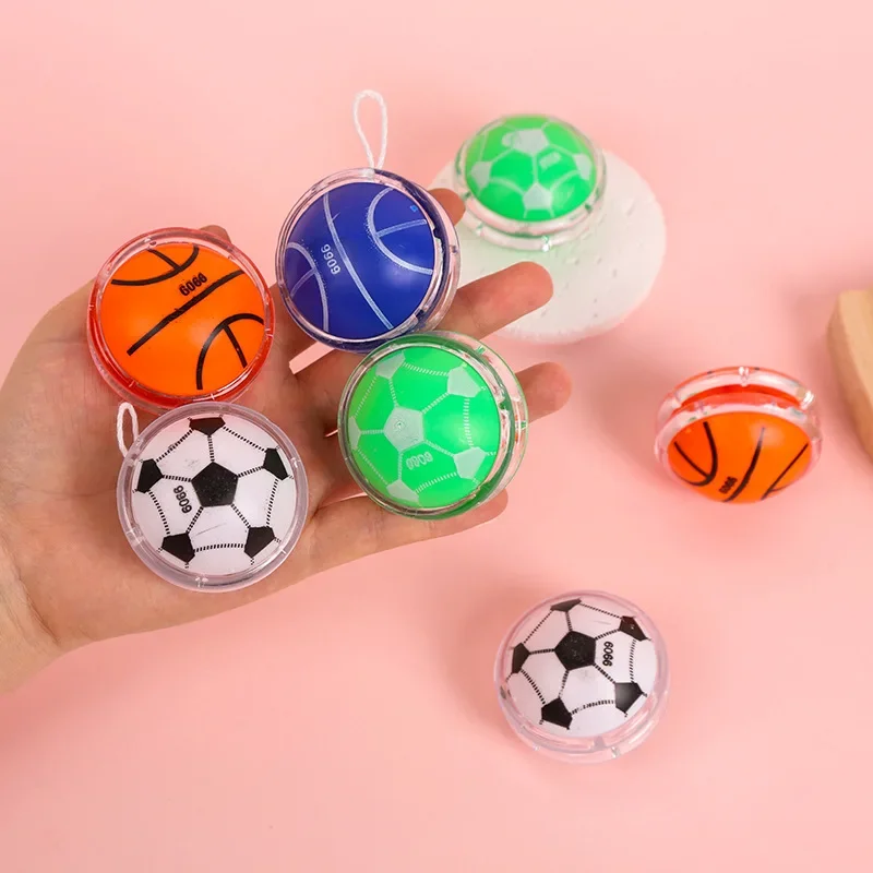 10 шт. футбольные баскетбольные узоры классическая игрушка йо-йо для детей