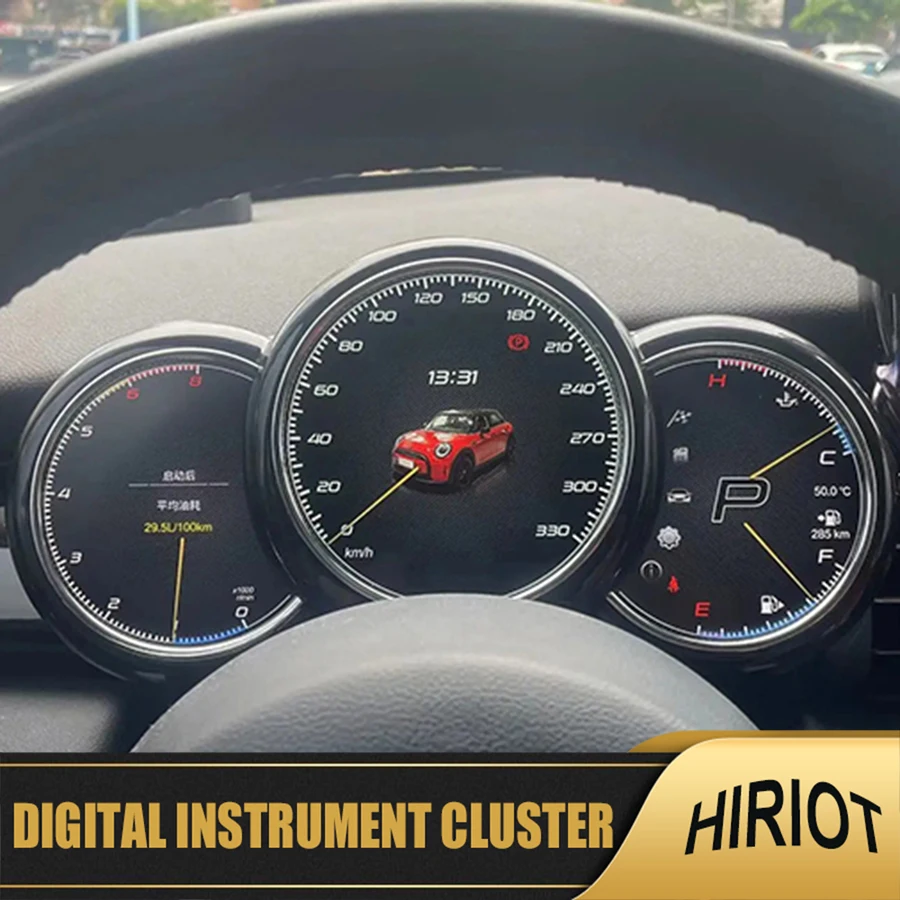 Цифровой тахометр приборной панели для BMW Mini Cooper 2004-2023 R56 R55 Спидометр Виртуальная