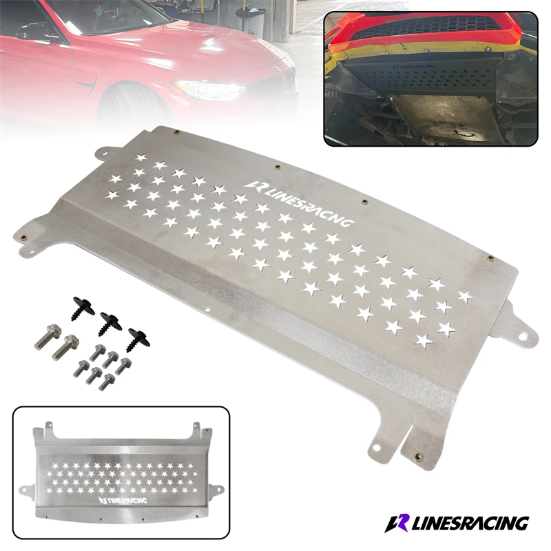 LR Underhood Shield Масляный радиатор Защитная пластина для BMW F8X M3 F80 15-18 M4 F82 F83 15-20 S55