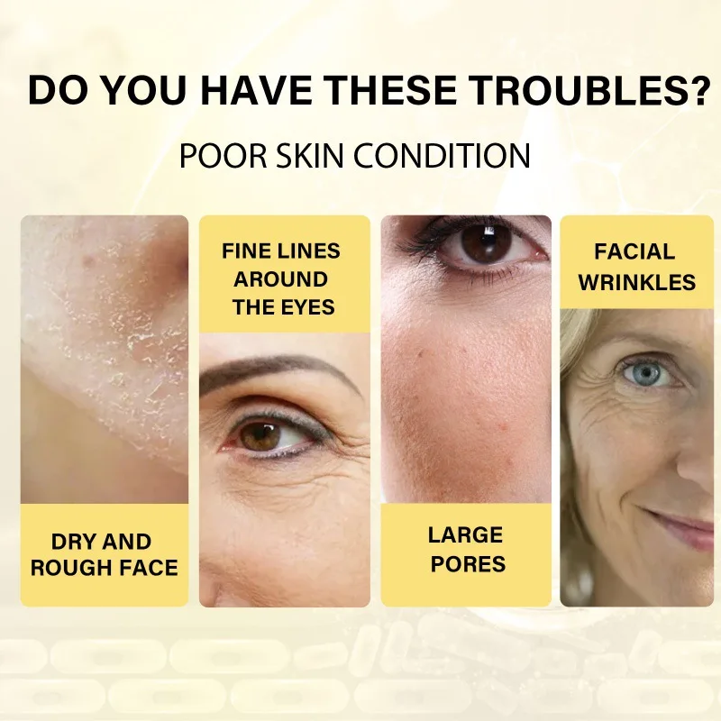 Абсорбирующая коллагеновая Сыворотка для лица подтяжки морщин