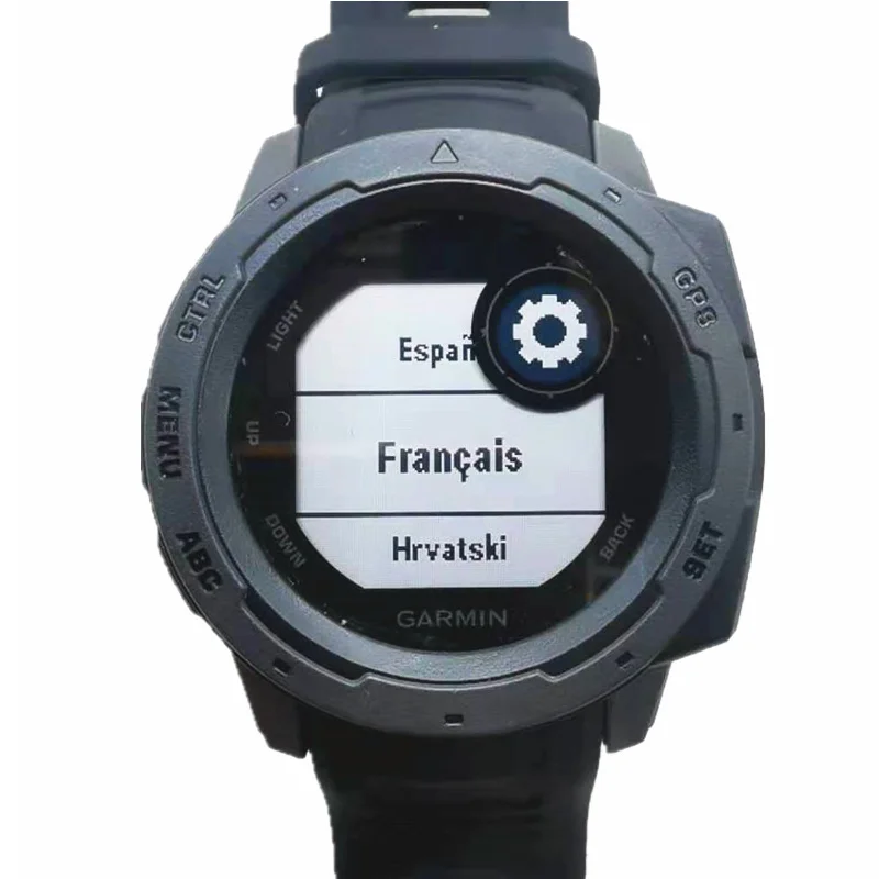 Смарт-часы Garmin Instinct GPS не работающие на солнечных батареях с функцией измерения