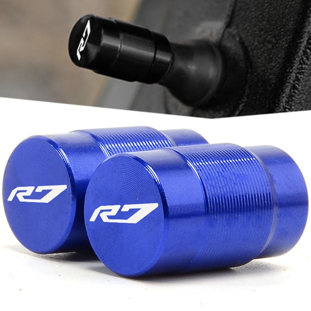 

For YAMAHA R7 2022 2021 Motorcycle Accessories CNC Aluminum Wheel Tire Valve Caps Cover