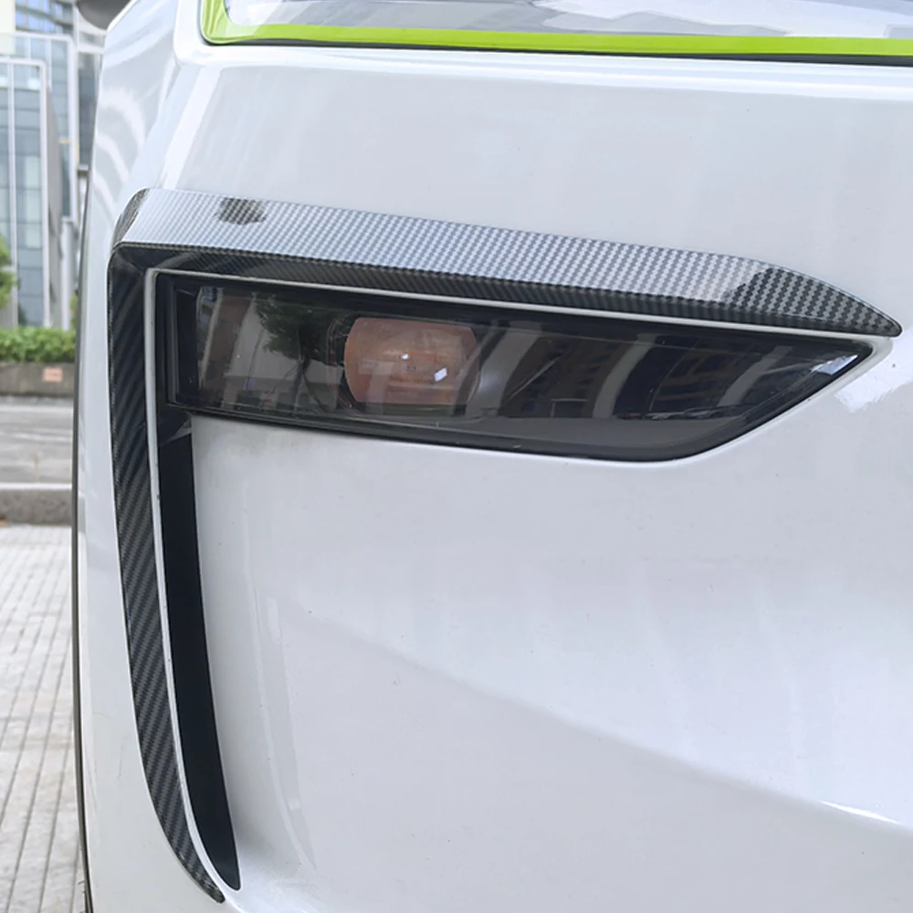 Фото Для Tesla Model Y L 2026 Juniper: Декоративные накладки на передний бампер, ветровые ножи, накладки на фары, рамки противотуманных фар, автомобильные аксессуары №4