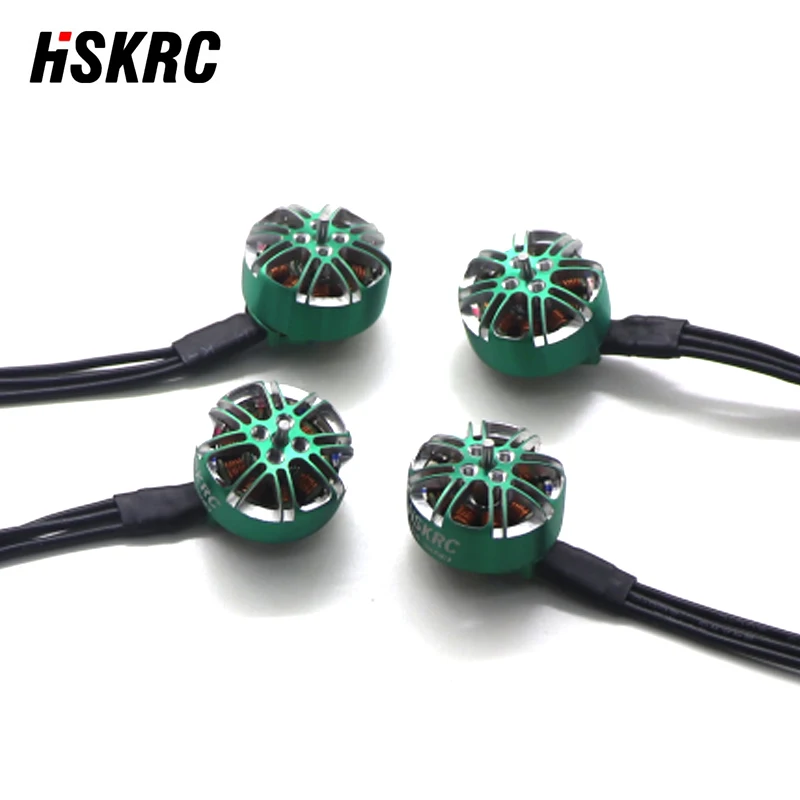 

4 шт. HSKRC 1404 3800KV 4600KV 3-4S бесщеточный двигатель для FPV Freestyle 2 дюйма 3 дюйма Cinewhoop Ducted Drones DIY части