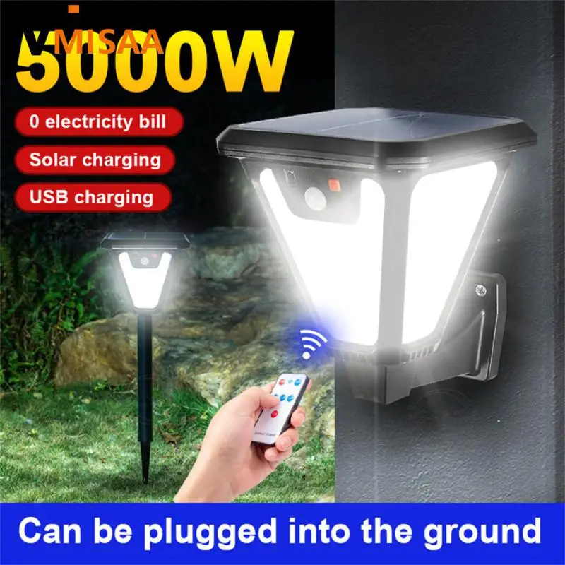 

Solar Light 3000k/6500k Outdoor Led Waterproof With 3 Lighting Mode Garden Decoration Outdoor Solar Powered Lights 5.5v 1.8w