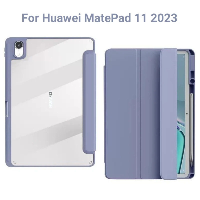 

Противоударный чехол для Huawei Mate Pad 11, из искусственной кожи и акрила