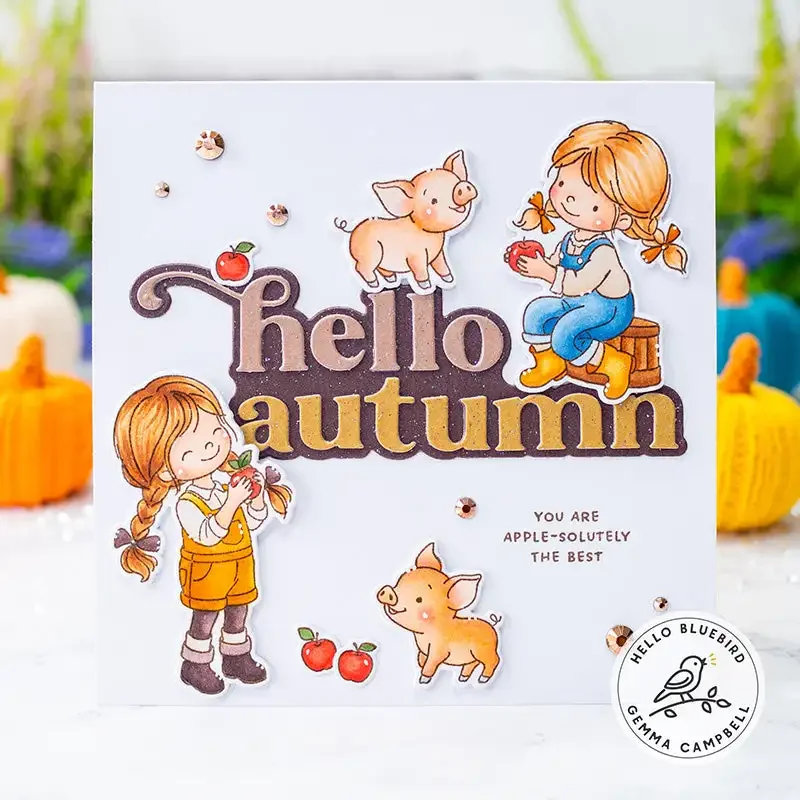 Мангостин 2024 Хэллоуин набор карт металлическая высечка и штампы Скрапбукинг фон